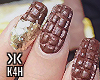 Eat my chocolate nails!