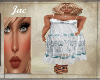 J~MIDI DRESS SUM BLU FLR
