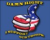 support our troops shirt