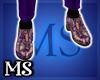 MS Festive Shoes Purple