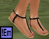 !Em Summer Sandals Black