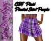 GBF~Purple Plaid Skirt