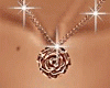 LV-Rose Necklace Pinky