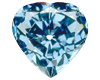 Blue Heart Diamond loose