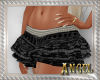 [AIB]Ruffle Skirt Black