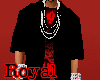 [Royal]Red Heart Big Tee