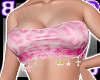 Candy Leopard Crop/Pink