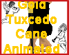 Gold Tuxcedo Cane Animat