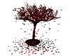 Animated Red Glow Tree