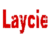 Laycie Sticker