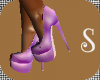 Purple Mikira Heels