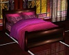-CS- Purple Brown Bed