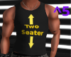 Two Seater Tank Blk