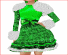green christmas dress