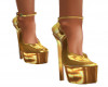 Bad Bunny Gold Shoes