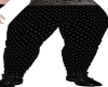 PANTS  BLACK ROLL