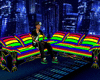 !GO!Rainbow Rave Couch
