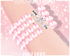 $K Pink Pearl Bracelet R