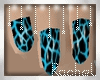 Rach*Blue Cracked Nails