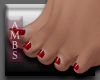 RL Toes | red nail