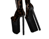 FNDI Brown Thigh Boots