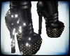 donna black shoes