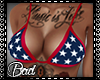 4Th July Bikini Top