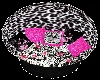 Pink Blk/White Chair