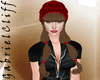 Red Beanie Brown Braids