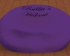 purple beanbag