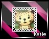 (K) Kitten Stamp