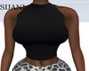 T. Halter Top [Blk]