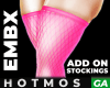 EMBX Stockings Add Pink