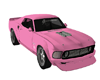 Pink Ford Mustang
