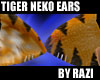 Tiger Stripe Neko Ears