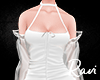 R. Sheer White Dress