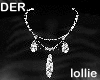 xo}Silver drops necklace
