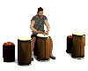 Animated Bongo Drums