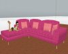 Playful N Pink poseCouch