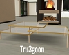 TG| Gold Coffee Table