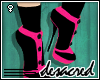 |D| Hot Pink Rez Heels