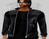 SEV leather jacket black