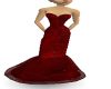AW~GOTH DEEP RED gown