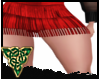 Red Tassle Skirt