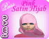 Pink Satin Hijab