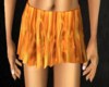 SunBurst Orange Skirt