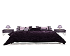 purple bed