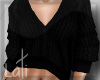 ::L:: Black Sweater