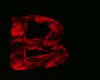 {J&P} 3D Letter B lava