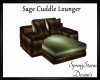Sage Cuddle Lounger
